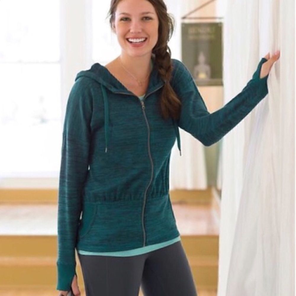 Athleta Batwing & Robin Hooded Jacket